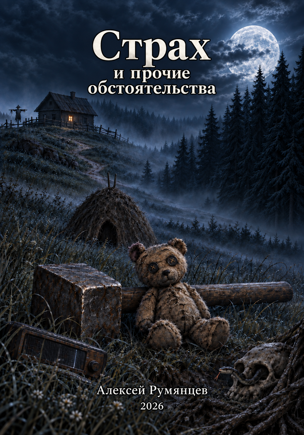 Обложка сборника «Страх и прочие обстоятельства» - Алексей Румянцев, LexFright